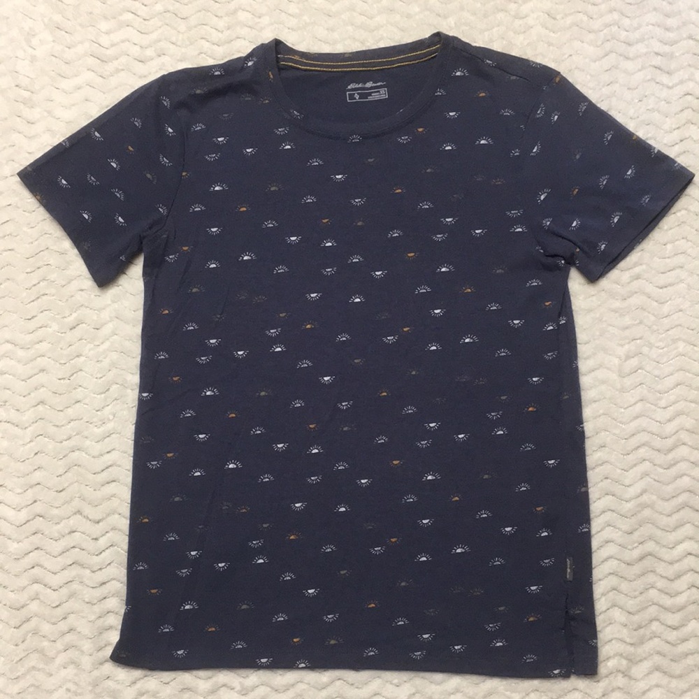 Eddie Bauer Sunrise Sunset t-shirt - size XSmall